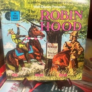 Disneyland Yellow and Black Record Book